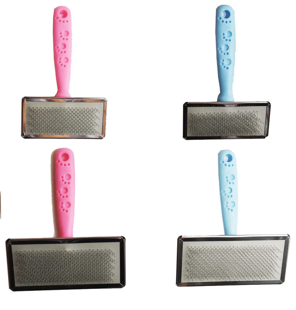 Professional Pet Grooming Slicker Brush for Dogs, Puppies, Cats, and Rabbits